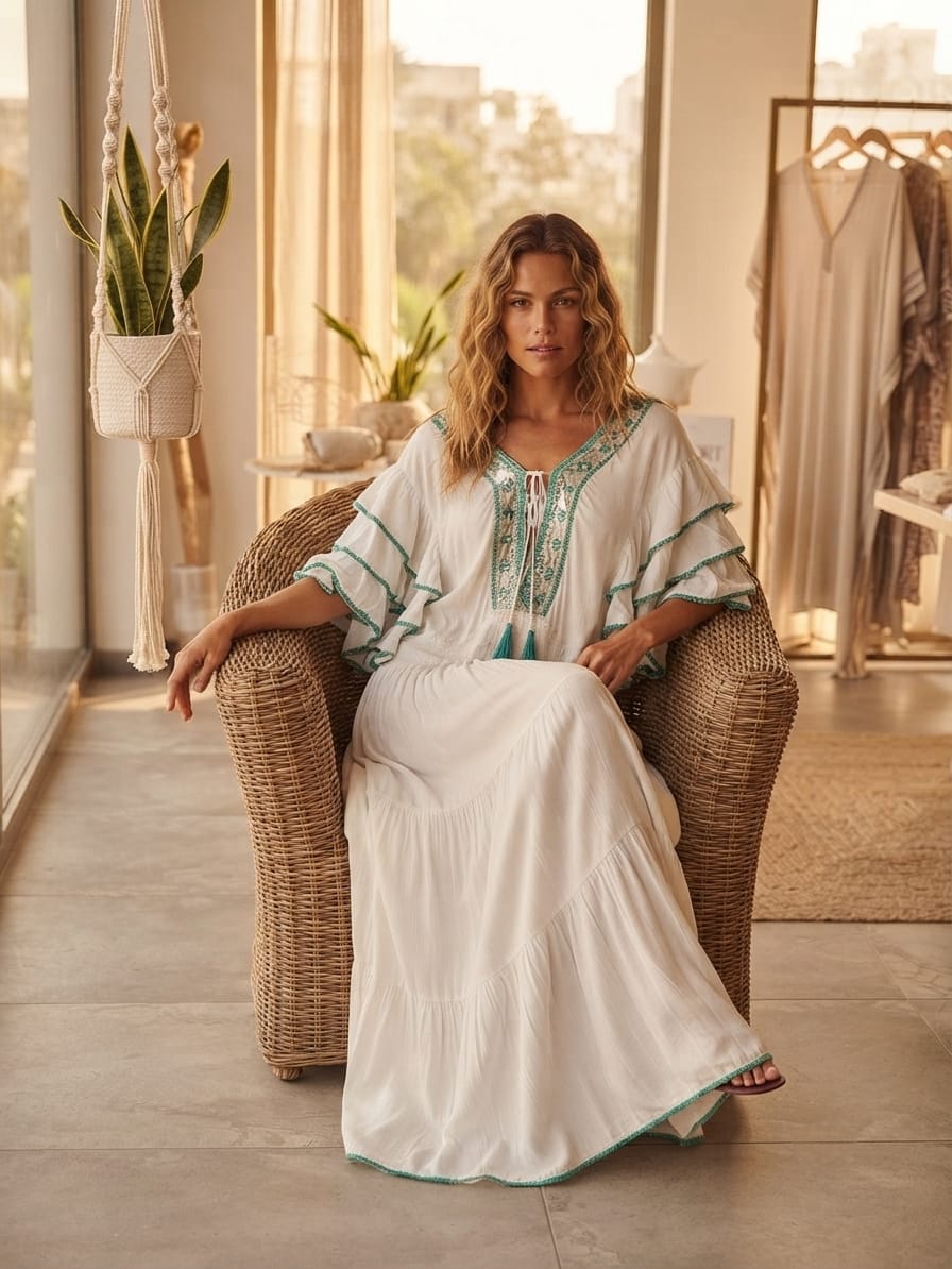 bohemian dress - Image 2