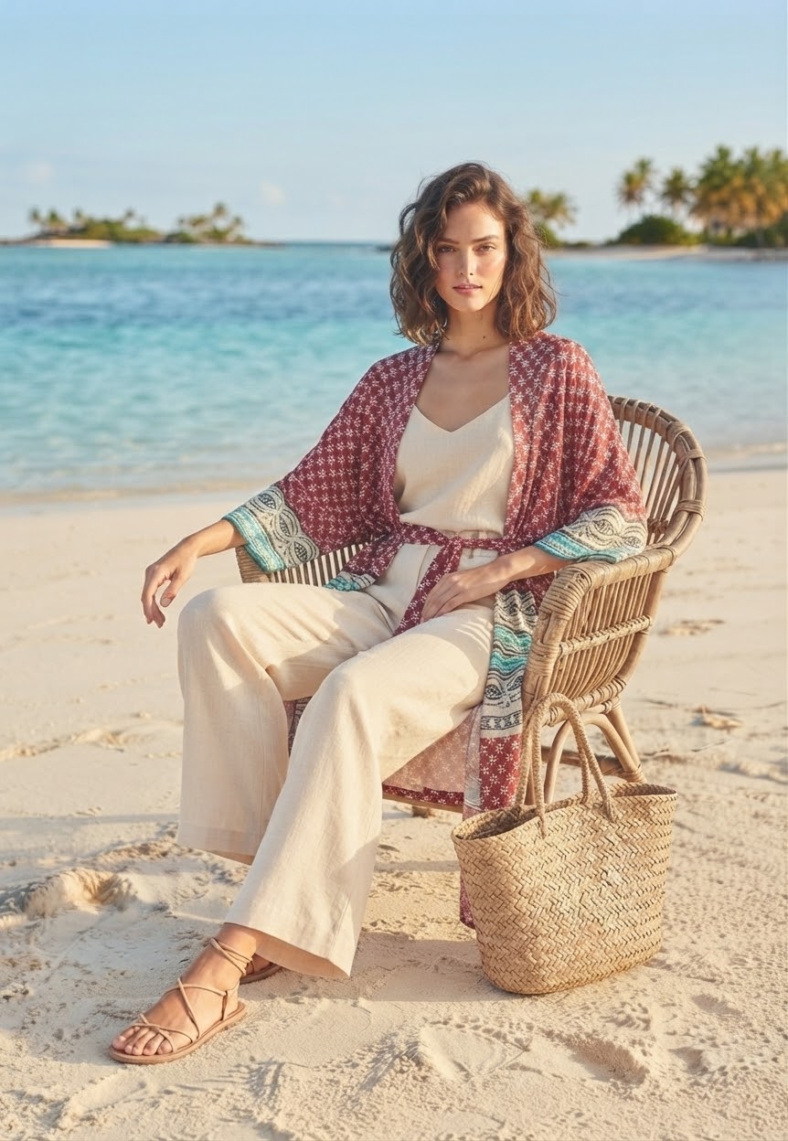 Bohemian Kimono