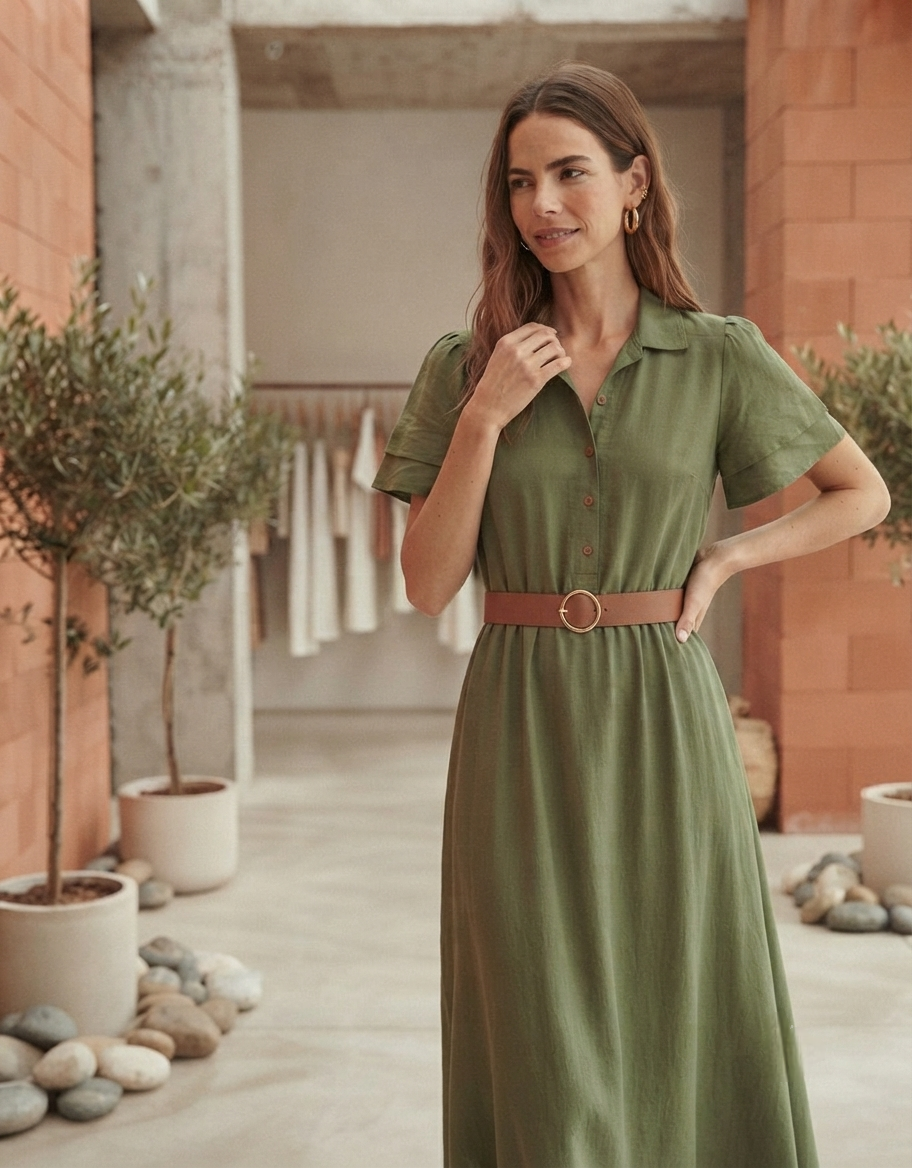 Khaki Dress