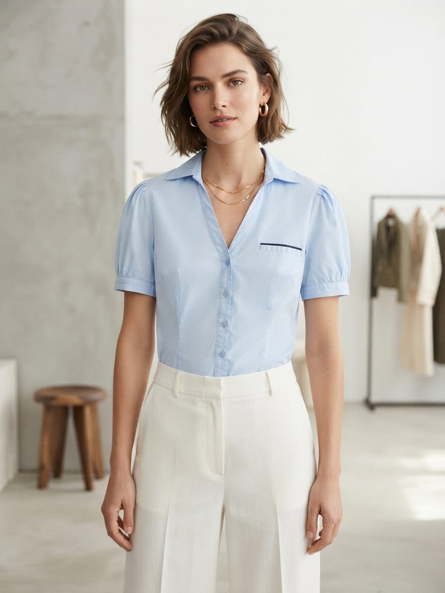 Blue Shirt Pocket