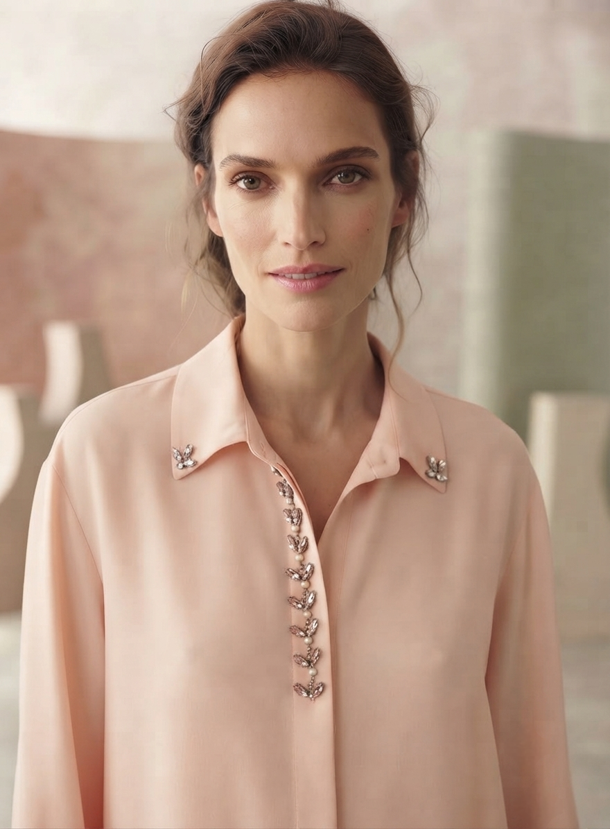 Bows Cuff Shirt