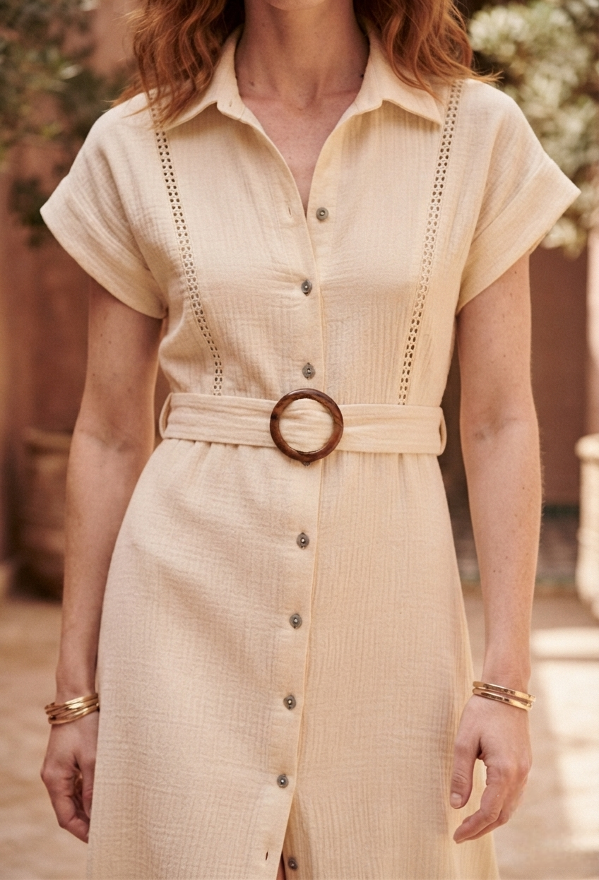 Butter Yellow Dress - Image 3
