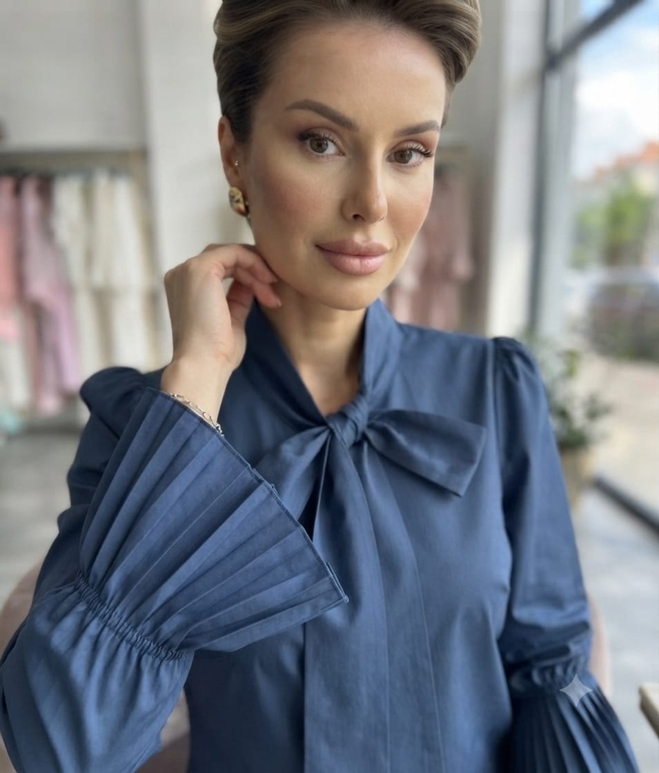 Navy Fancy Shirt