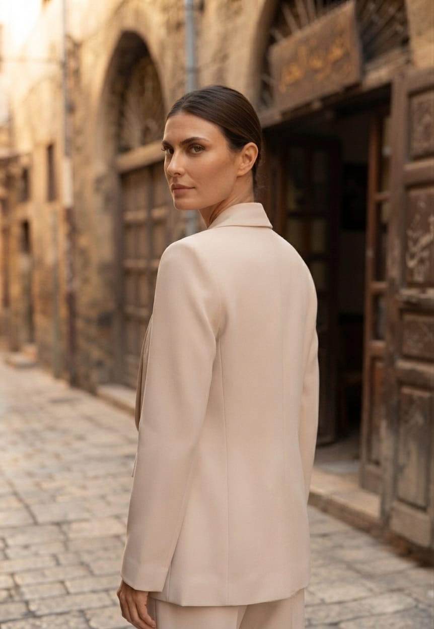 Beige Blazer