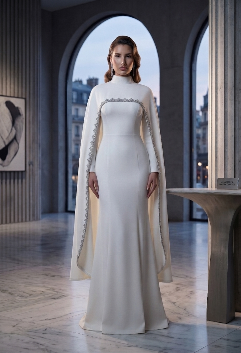 Royal White Gown