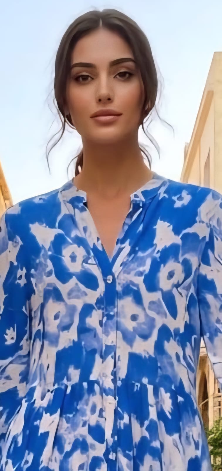 Azure Long Dress - Image 3