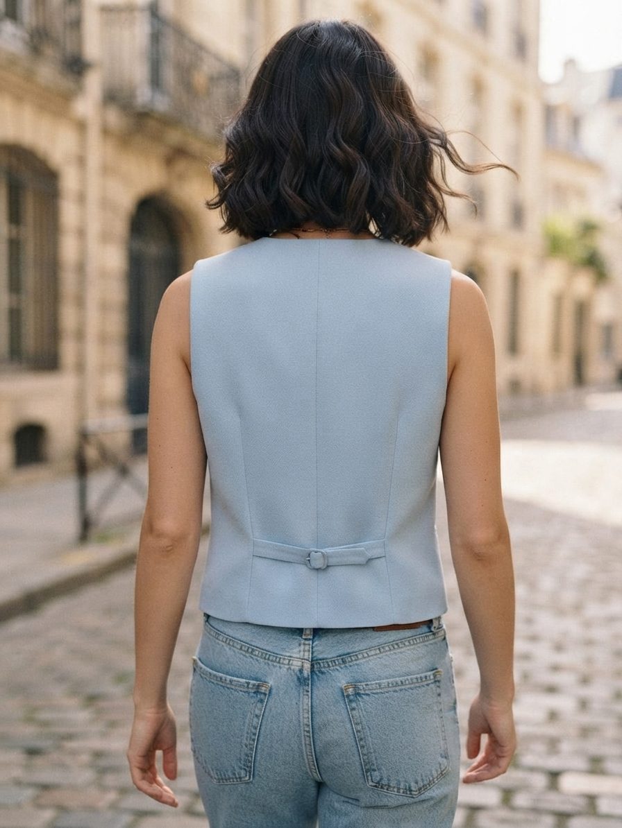 Classic Blue Vest