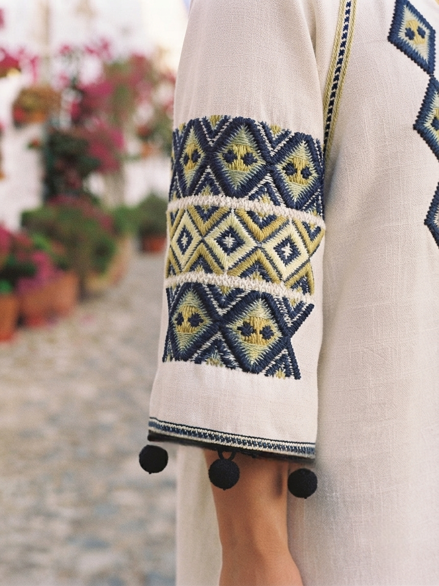 Embroidered Dress