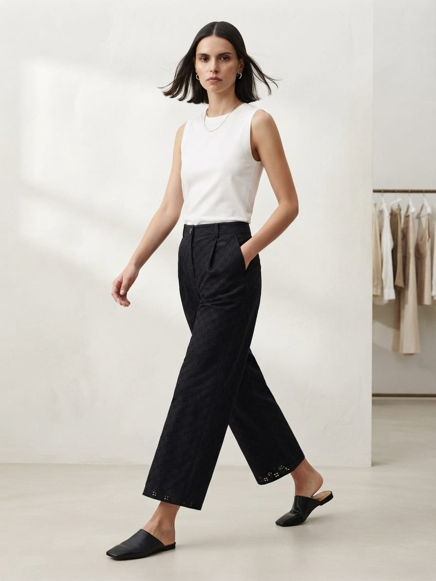 embroidered pants - Image 3