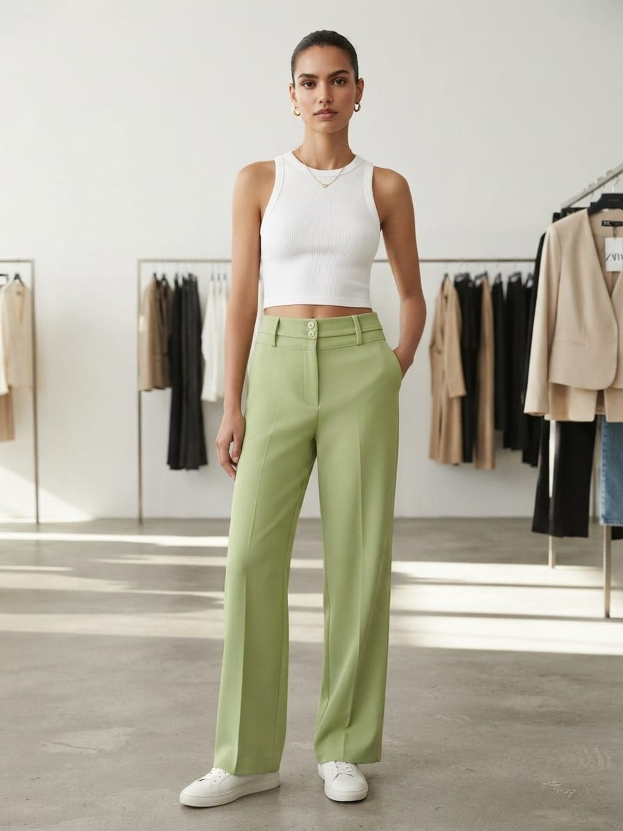 Kiwi Wide-Leg Pants