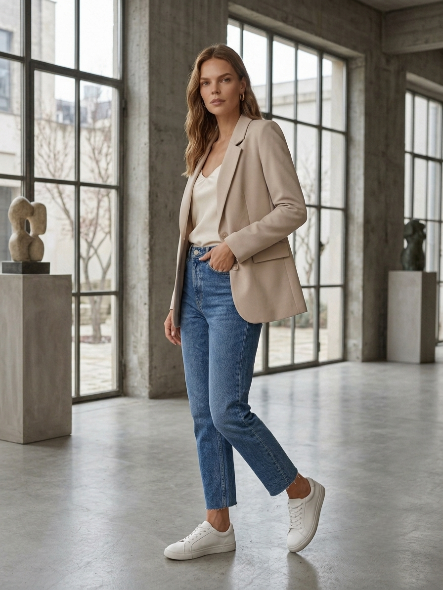Neutral Blazer - Image 3