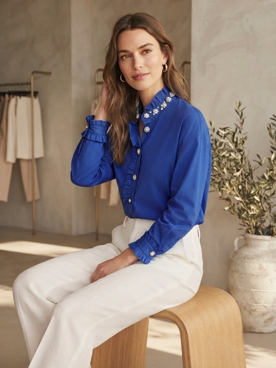 Royal Blue Shirt