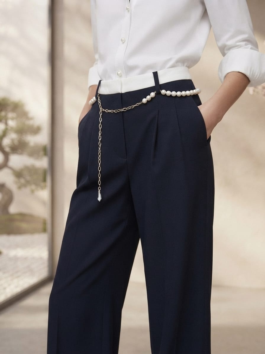 Navy Pants