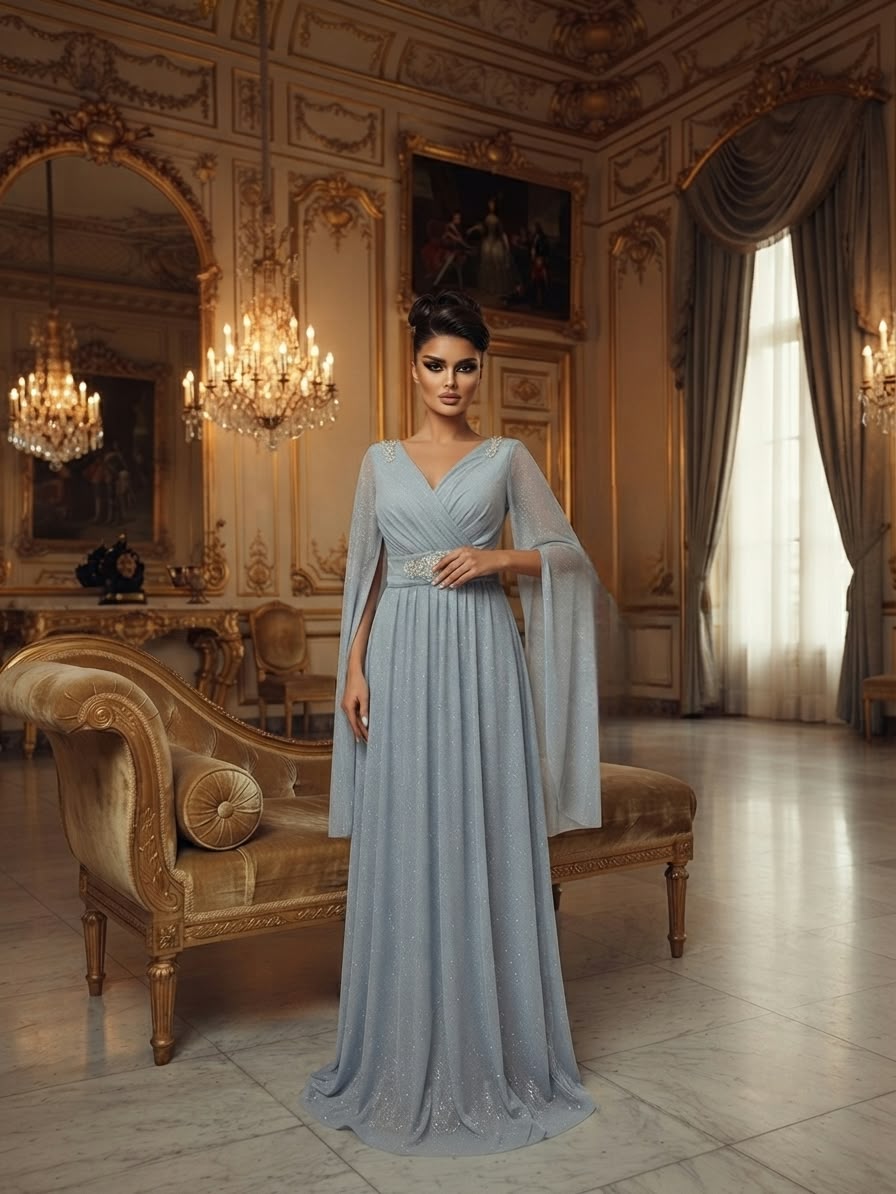 Sultana silver Dress