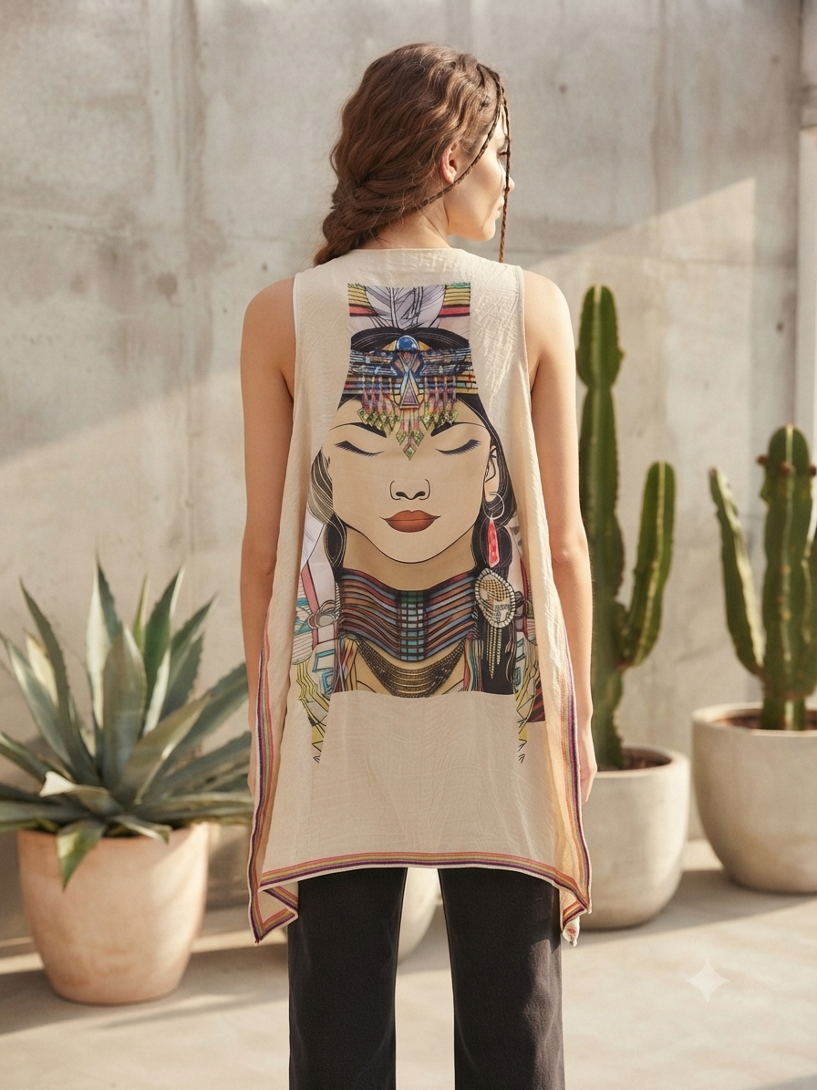 Boho vest - Image 3