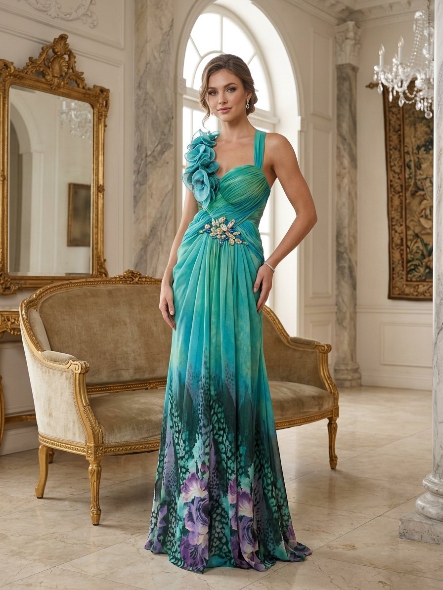Backless Evening Gown