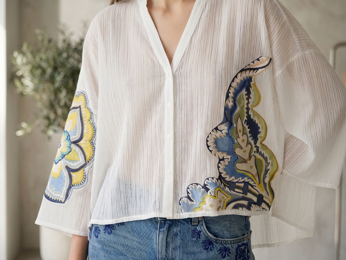 Bohemian-inspired Blouse