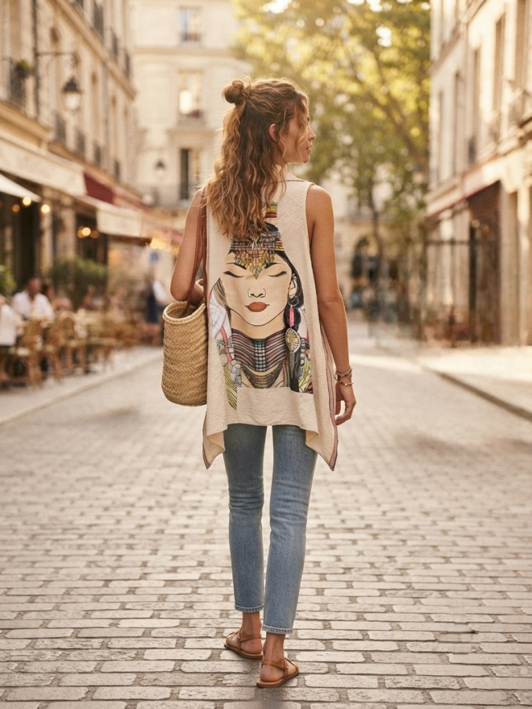 Boho vest