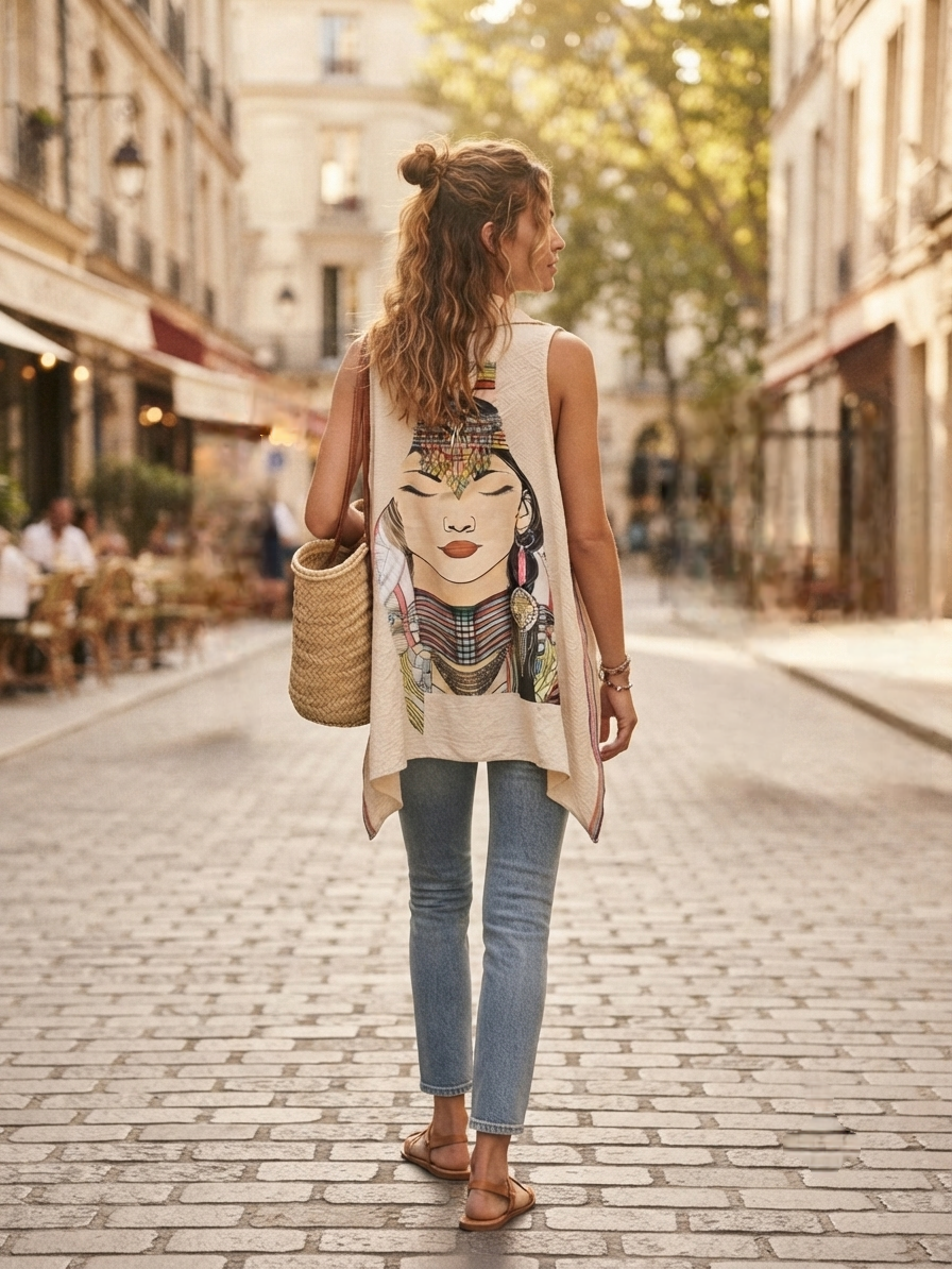Boho vest